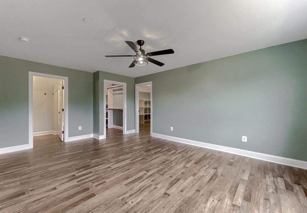 Interior of the Medley Farmhouse custom home by Shady Lane Construction