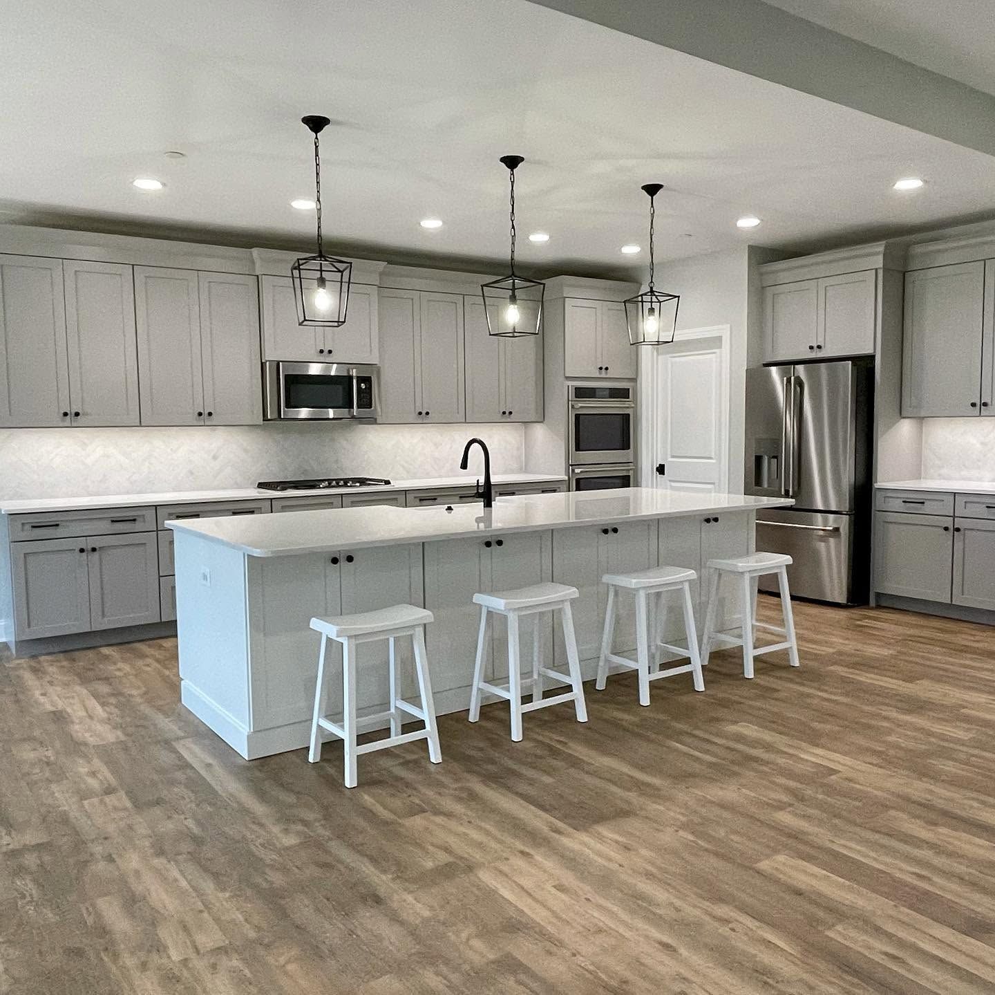 Kitchen in the Prospect Hill custom home